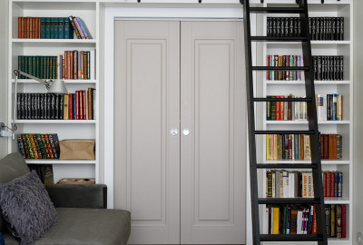 Книжный стеллаж (<a style='text-decoration:underline;' href='/lamarty/decors/white.html'>Белый</a>)