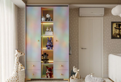 Шкаф в детскую комнату (<a style='text-decoration:underline;' href='/lamarty/decors/aura.html'>Аура</a>)